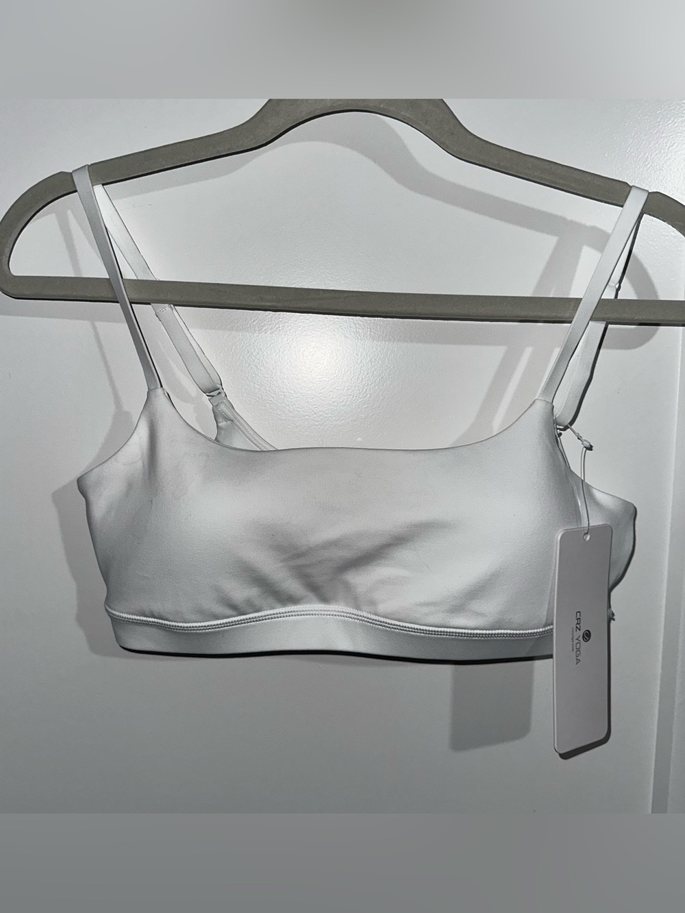 NWT CRZ YOGA Softhold Scoop Neck Bralette